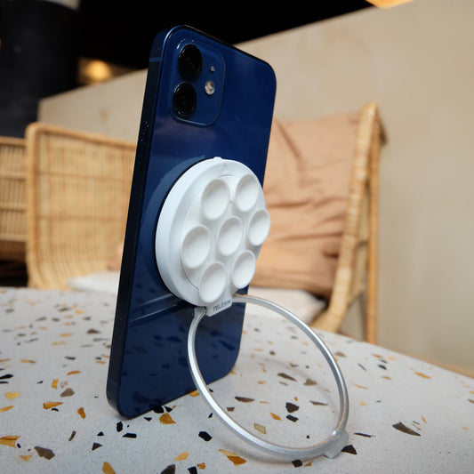 Telesin P3-SUS-01 Magnetische telefoonhouder met zuignapjes - Telefoonhouders