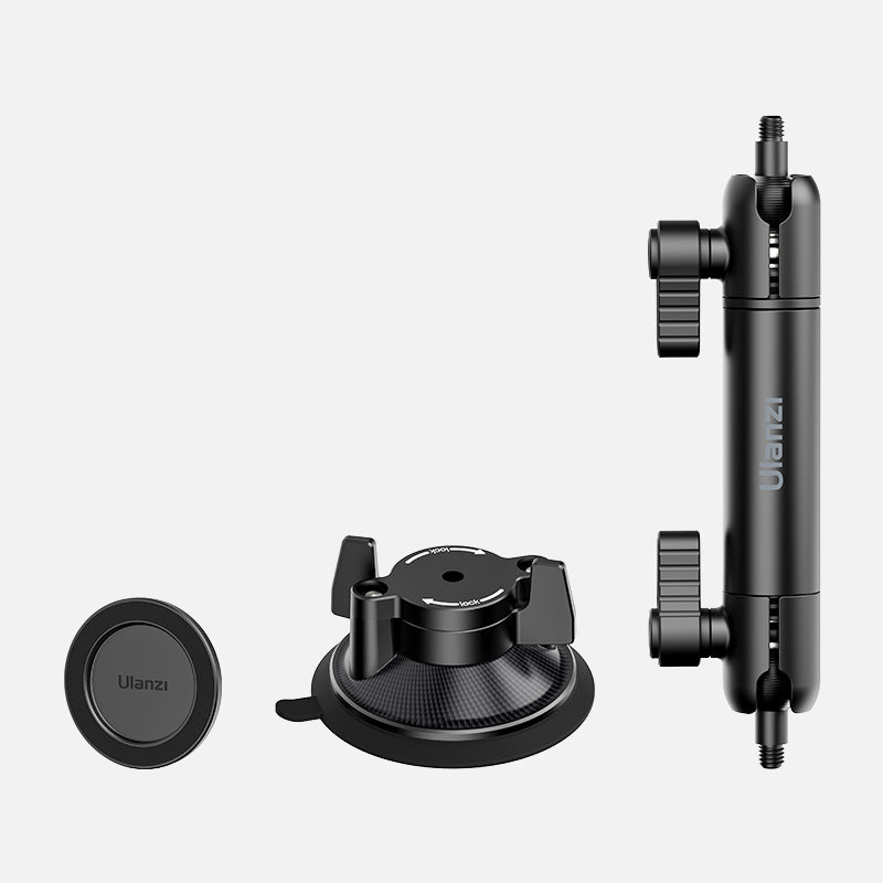 Support MagSafe pour smartphone Ulanzi ZJ06 avec ventouse - Extensible jusqu'à 34 cm