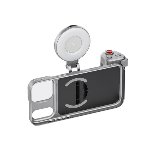 Telesin Master Grip pour iPhone 17 Pro Max - Pack Créateur avec lampe et filtre