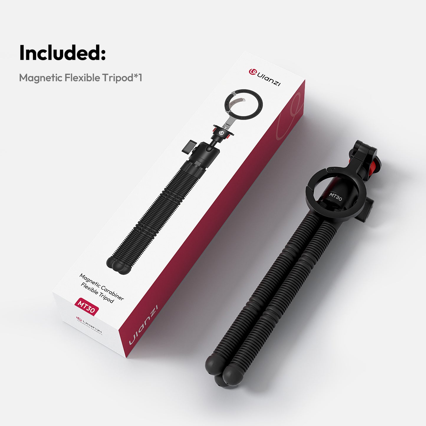 Ulanzi MT30 Flexibel telefoon statief met magnetische houder - Flexibele statieven