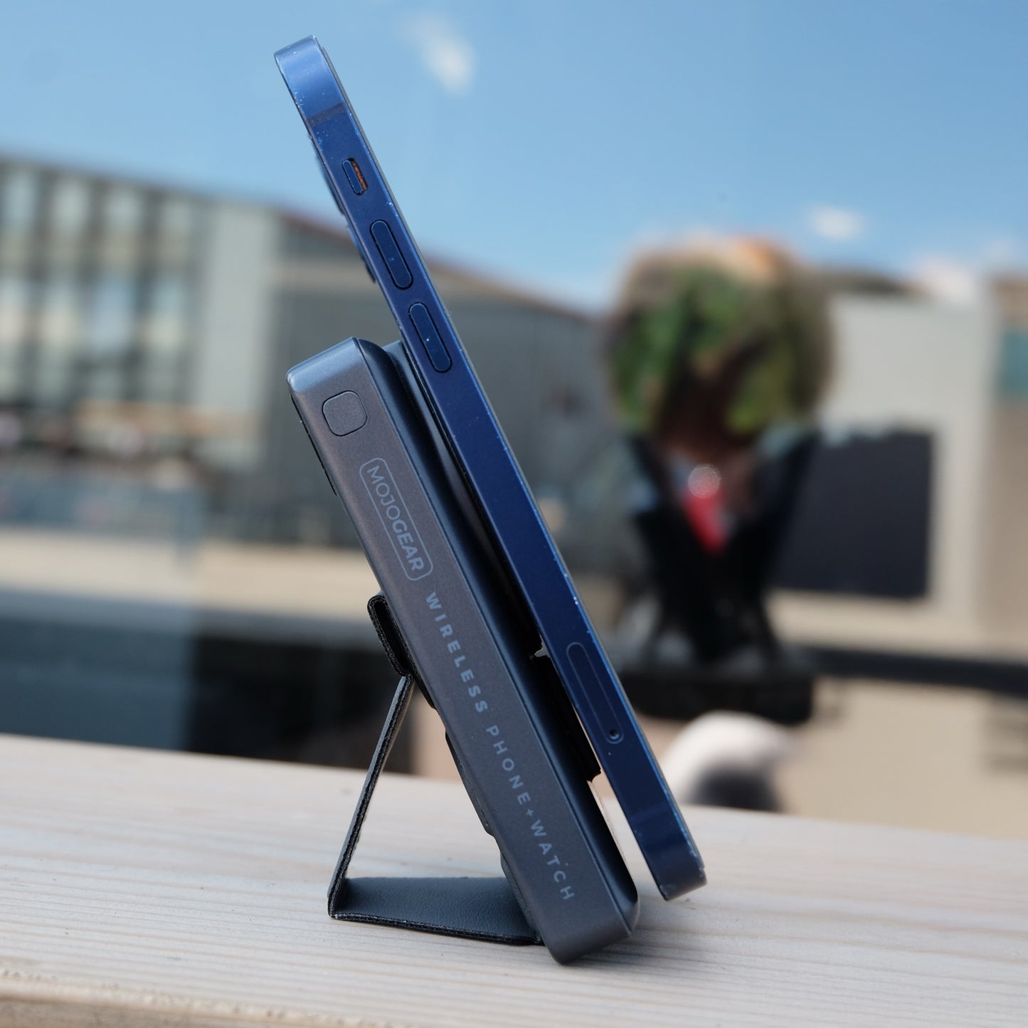 MOJOGEAR 3-in-1 Wireless Phone+Watch - MagSafe powerbank 10.000 mAh - Powerbanks