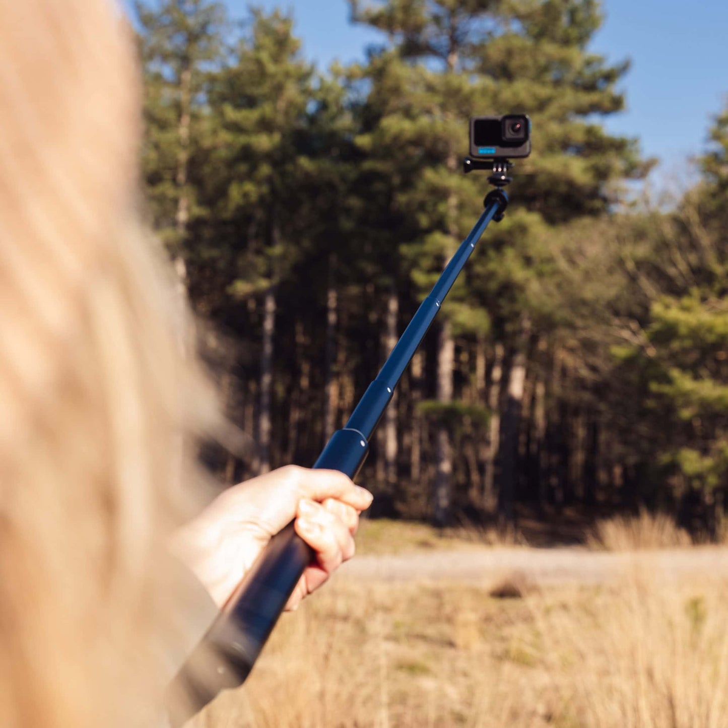 MOJOGEAR Selfie Stick Extra Lang - 160cm - Selfiesticks