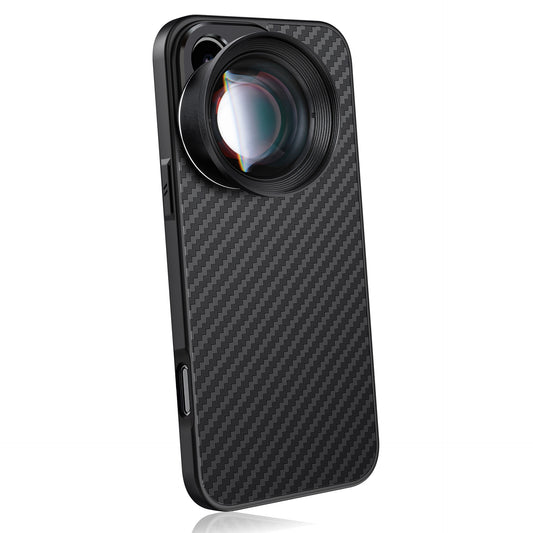 MOJOGEAR 17mm lens case voor iPhone 16 Pro - Carbon - Overige producten