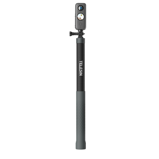Telesin 3 meter Premium Selfie Stick voor GoPro - Carbon - GoPro Selfie sticks