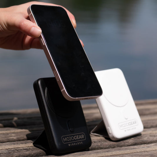 MOJOGEAR Wireless MagSafe powerbank 10.000 mAh - Zwart - Powerbanks