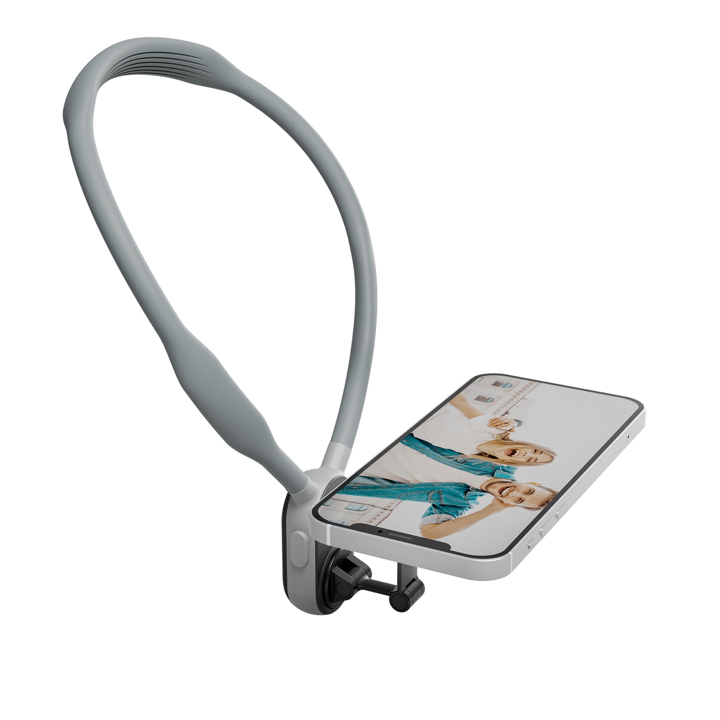 Telesin magnetische neck mount voor smartphone - Grijs - Telefoonhouders