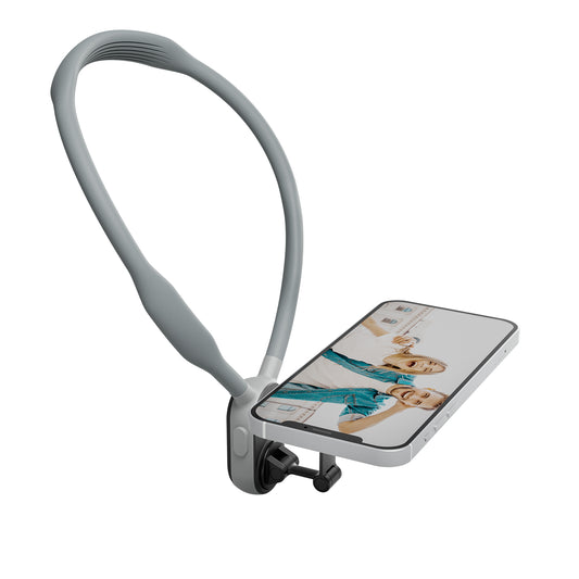 Telesin magnetische neck mount voor smartphone - Grijs - Telefoonhouders