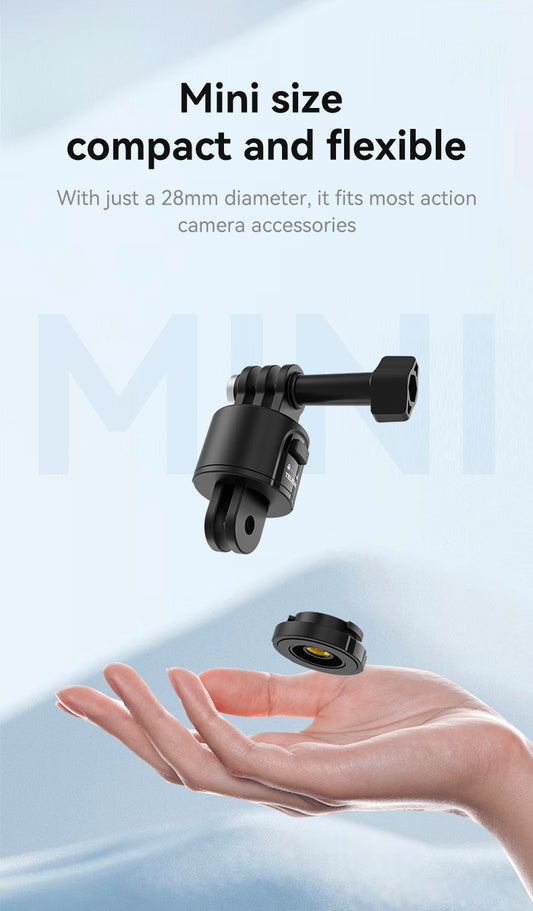Telesin Magnetische Quick Release Adapter Set voor actioncam - GoPro Mounts