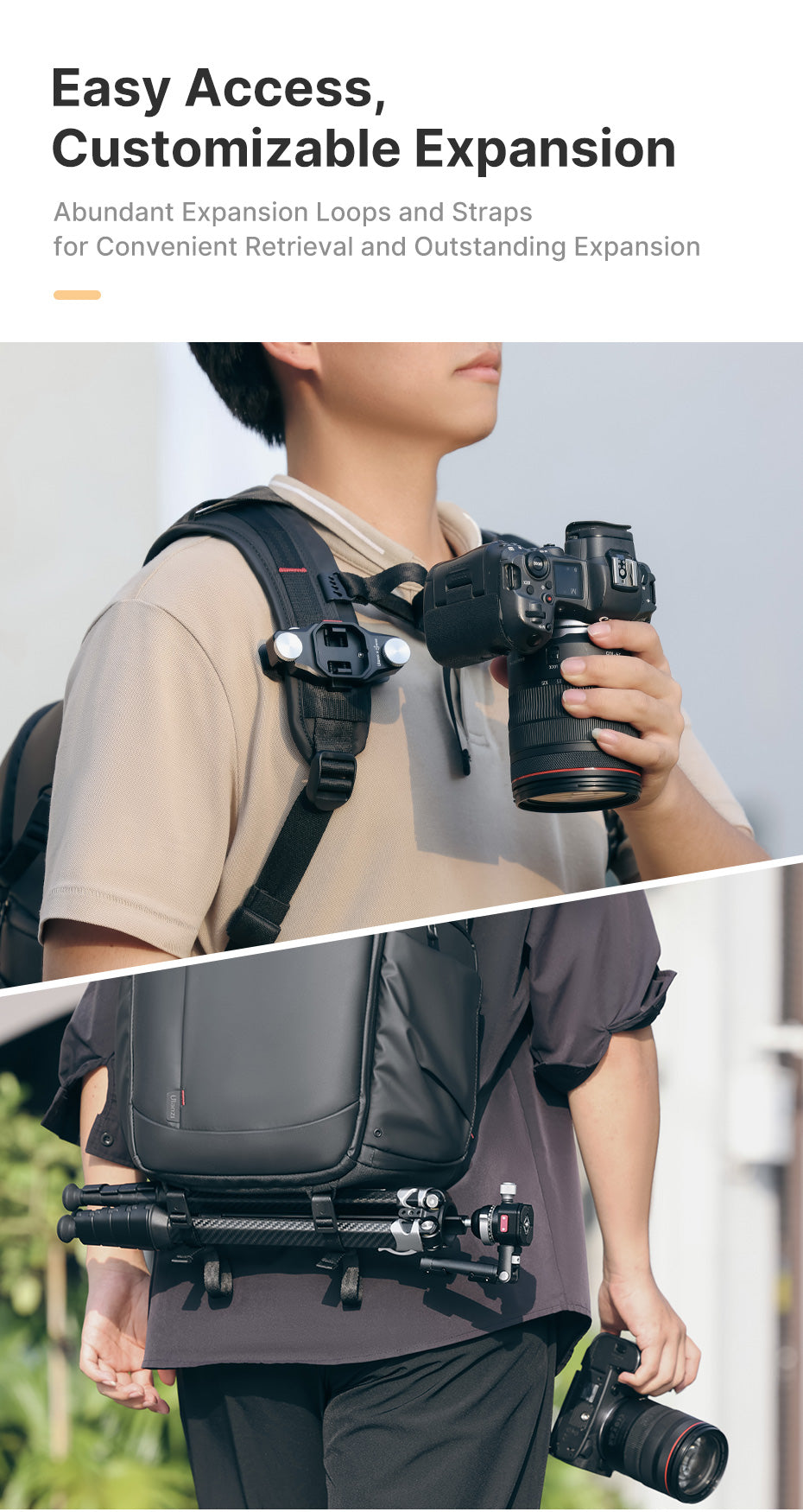 Ulanzi BP09 Camera Rugzak City Series 22 liter