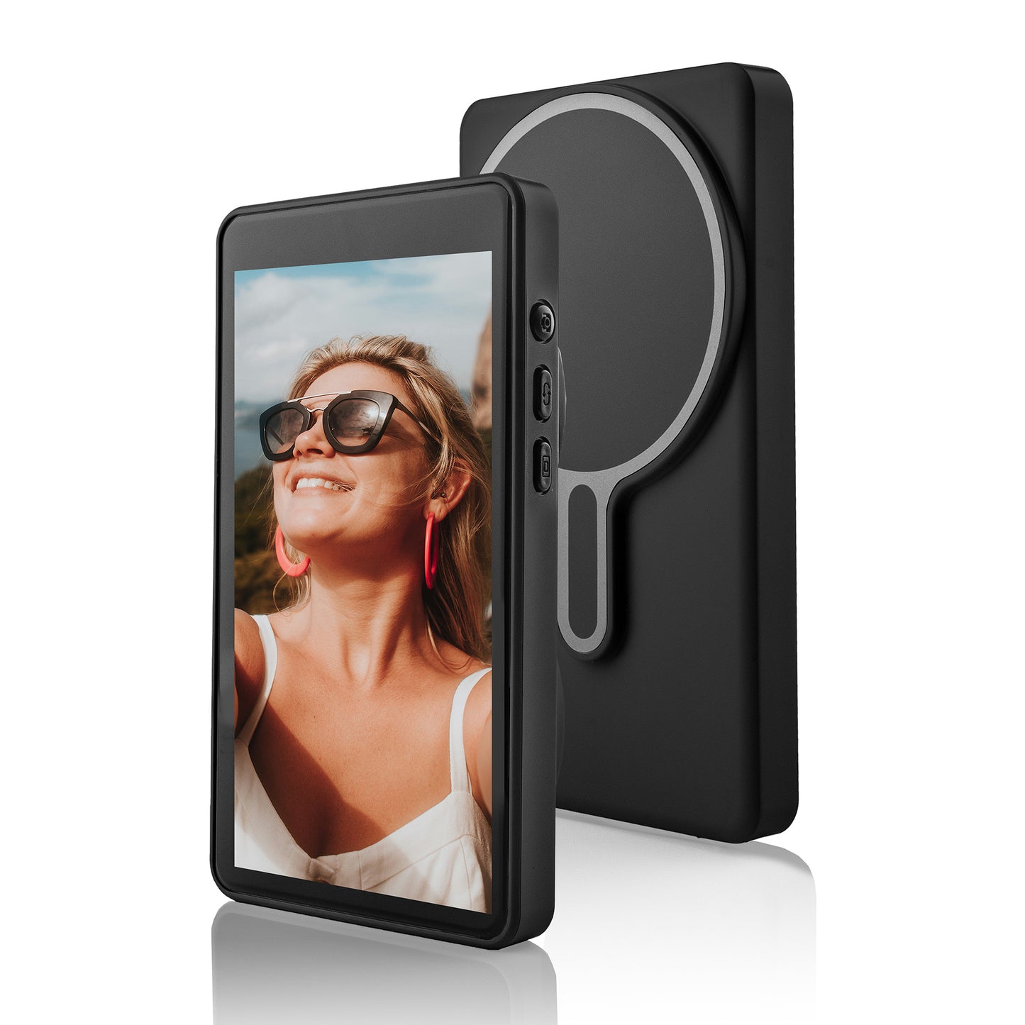 Moniteur de selfie/vlog MOJOGEAR VS3 sans fil et filaire - Noir