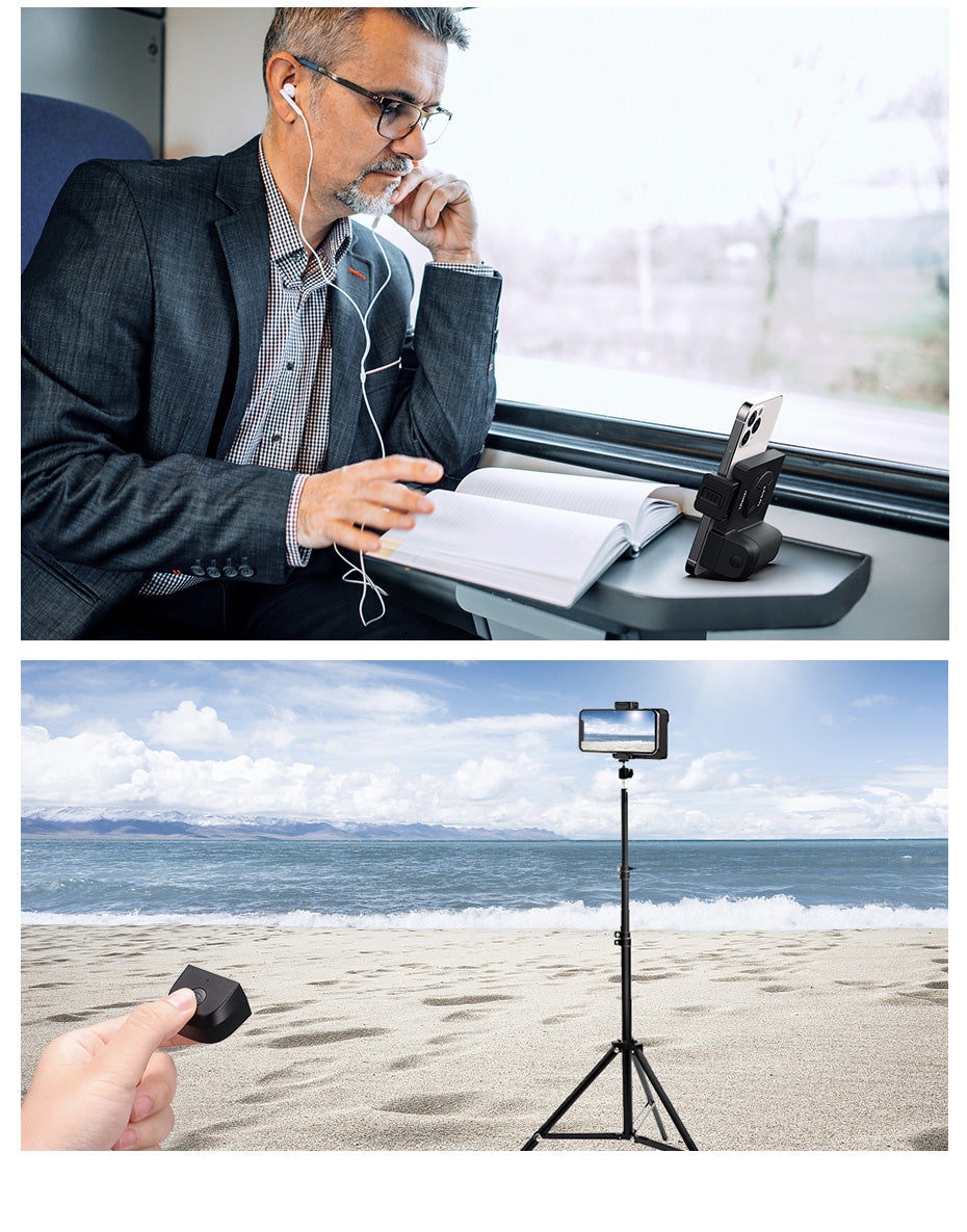 Ulanzi CapGrip II smartphone camera grip met magnetische Bluetooth afstandsbediening - Handgrips