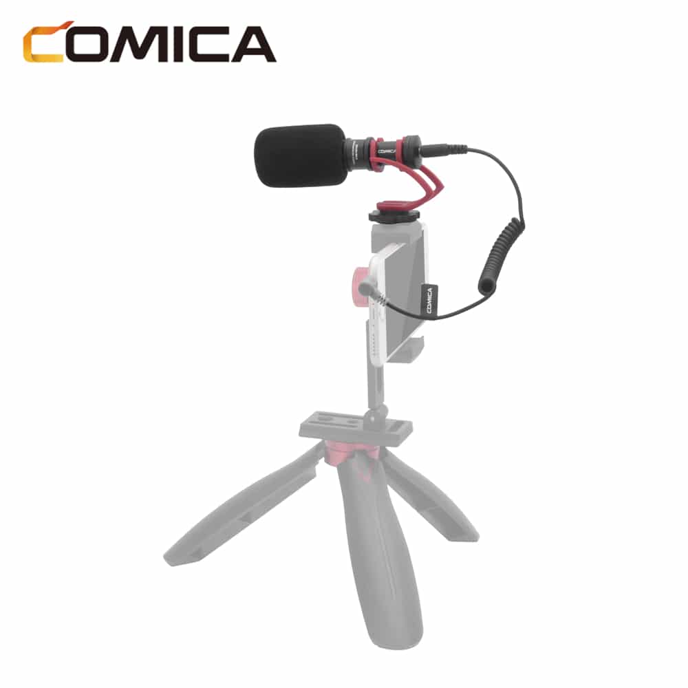 Comica CVM-VM10II richtmicrofoon voor smartphone en camera - Richtmicrofoons