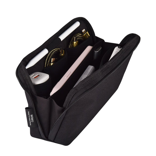 WiWu Alpha Tech Pouch - Zwart - Organizers