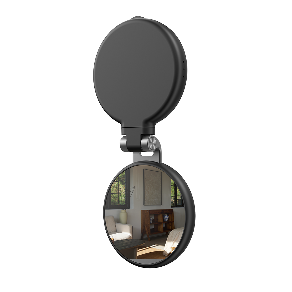 Telesin C03 Lumière à Selfie MagSafe rotative + miroir - Noir