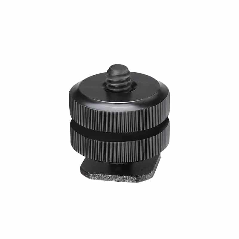 MOJOGEAR Cold Shoe-adapter voor Cold Shoe-mount - Statiefaccessoires