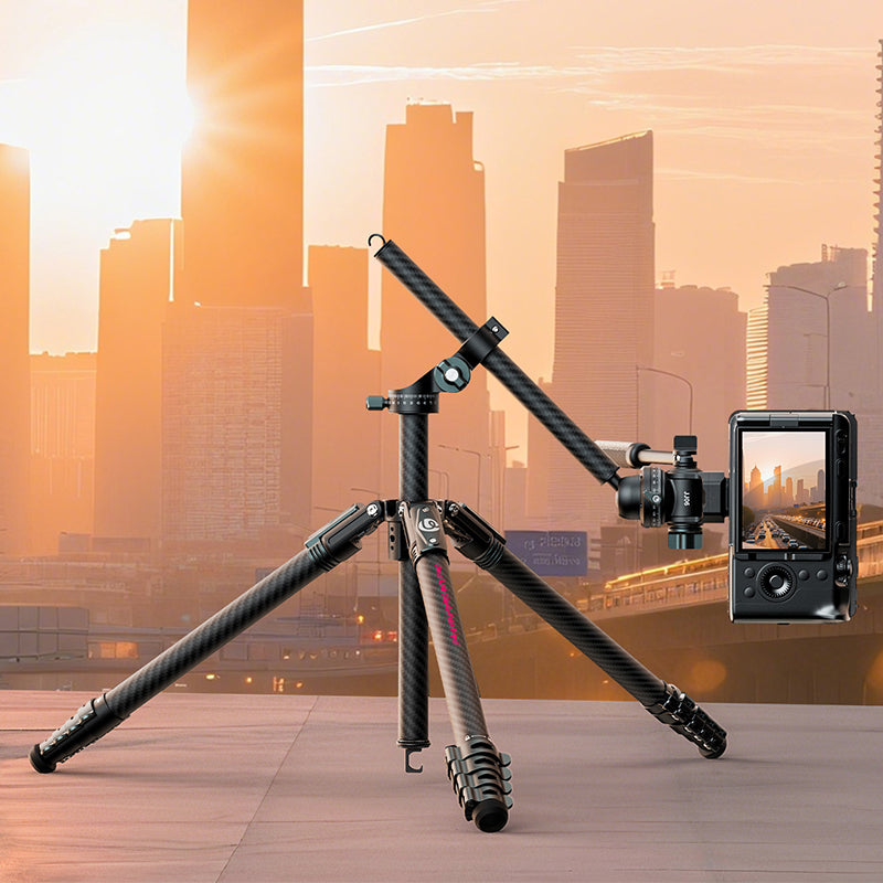 Ulanzi GlideGo JJ06 Video Tripod Carbon - Noir