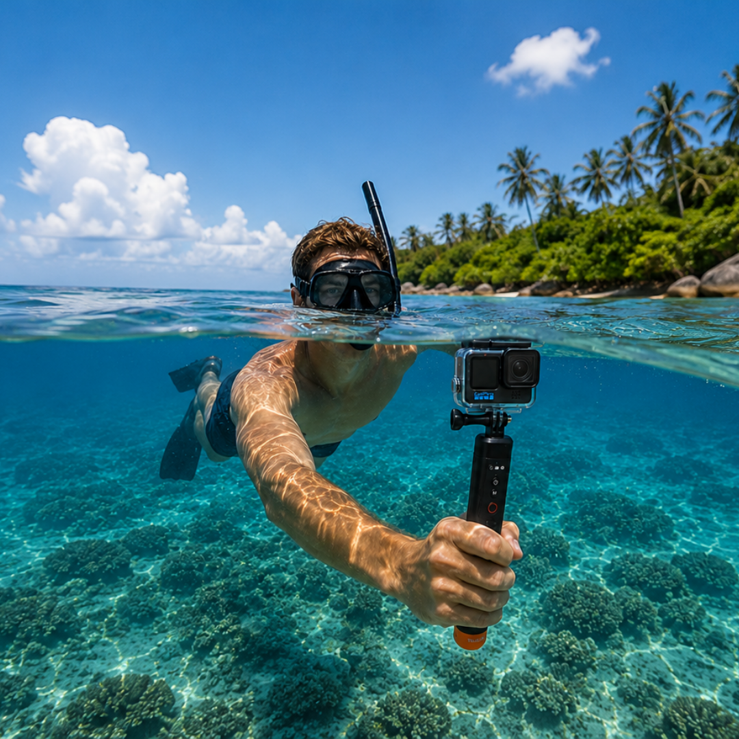 Flotteur sous-marin Telesin avec télécommande pour GoPro