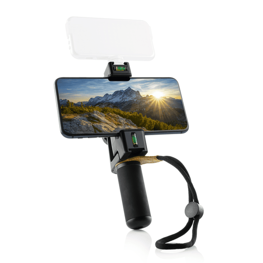 Sevenoak SK-PSC3 Movo 360º draaibare telefoonhouder met cold shoe-mount & handvat - Telefoonhouders