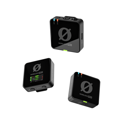RØDE Wireless Pro Premijm draadloze microfoon-set met accessoires - Microfoons