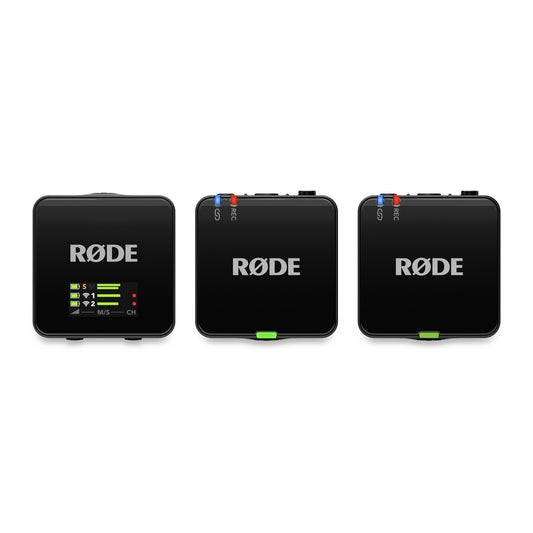 RØDE Wireless GO III (Gen 3) draadloze microfoon-set met 2 zenders - Draadloze microfoons