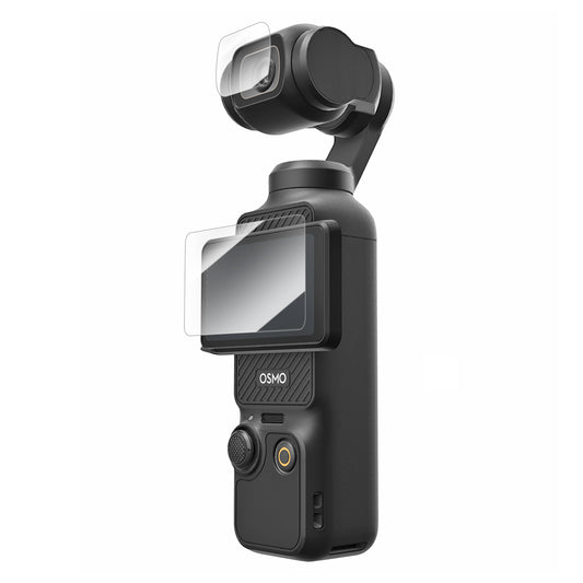 Telesin Screenprotector-set gehard glas voor Osmo Pocket 3 - GoPro Screenprotectors