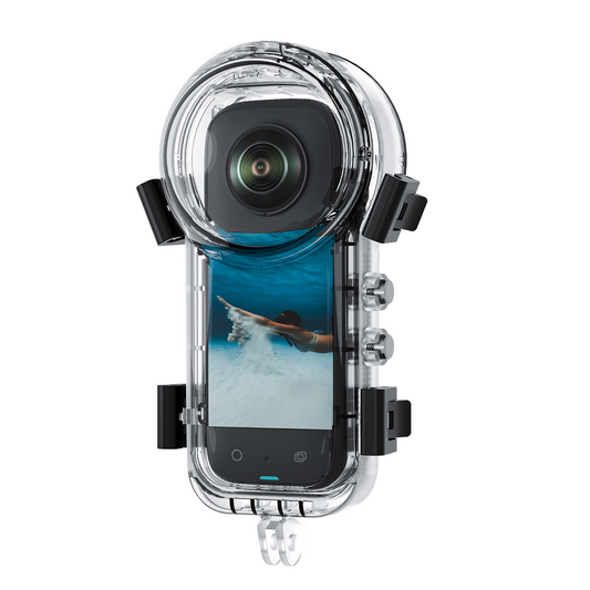 Telesin Duik Case voor Insta360 X4 Transparant -