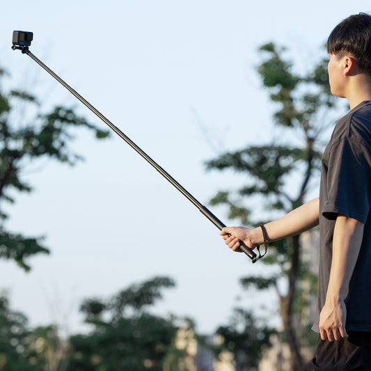 Ulanzi MT-58 Invisible Selfie Stick voor Insta360 - 120 cm - Selfiesticks