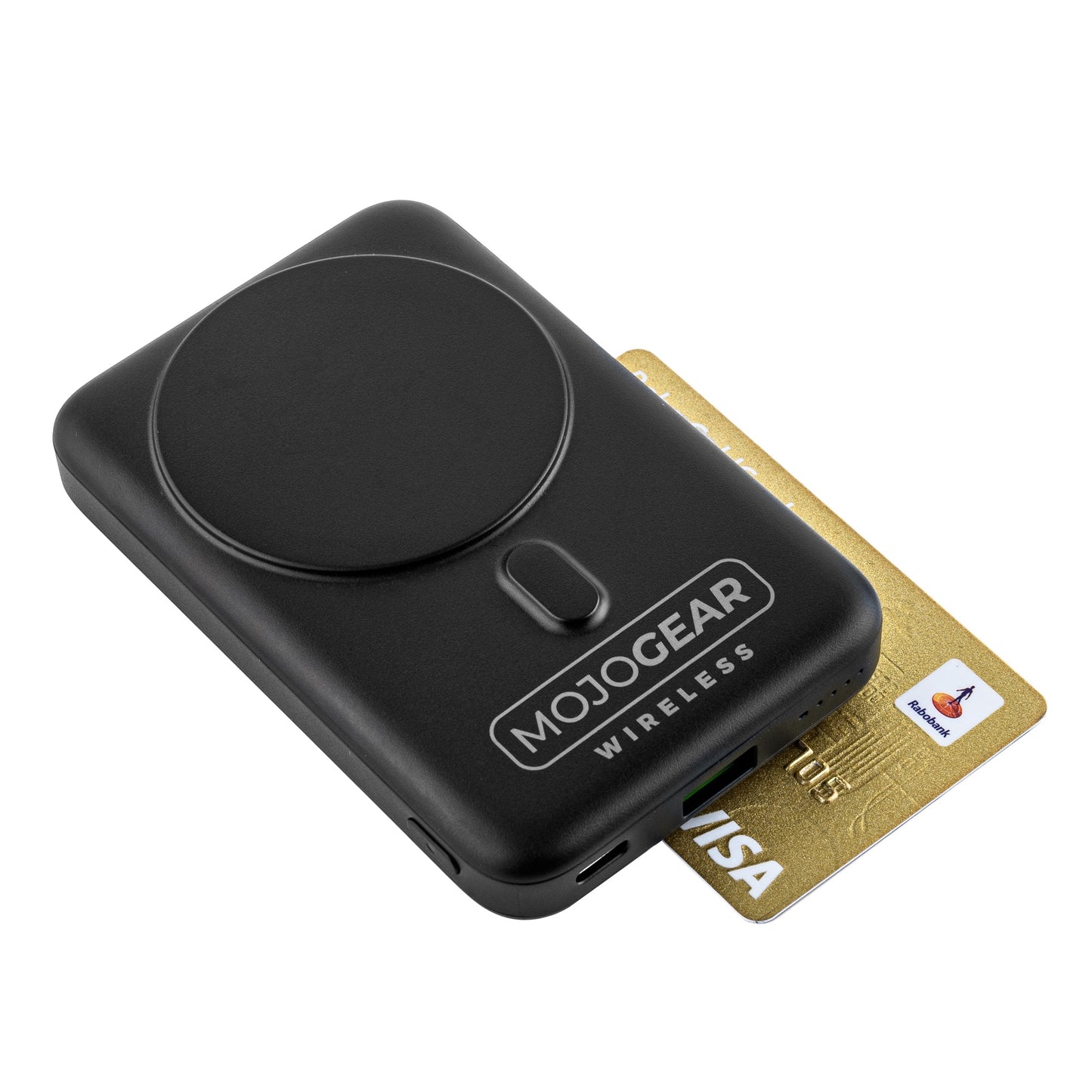 MOJOGEAR Wireless MagSafe powerbank 10.000 mAh - Zwart - Powerbanks