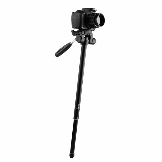 MOJOGEAR 179cm 3-in-1 camera & telefoon statief: driepoot, monopod & horizontale arm - Grote statieven