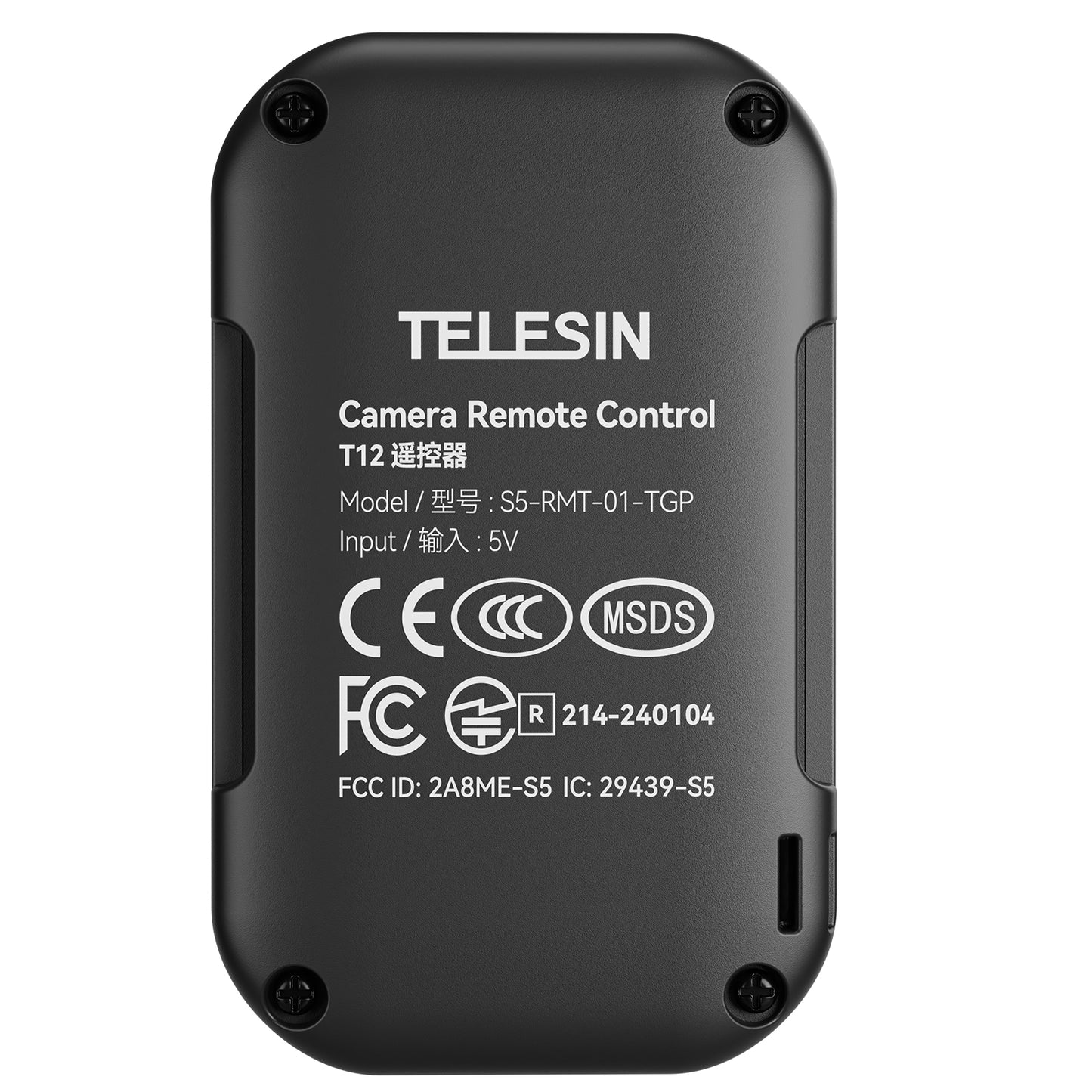 Telesin V2 Bluetooth remote voor GoPro 13/12/11/10/9/8/Max - Waterbestendig - Bluetooth remotes