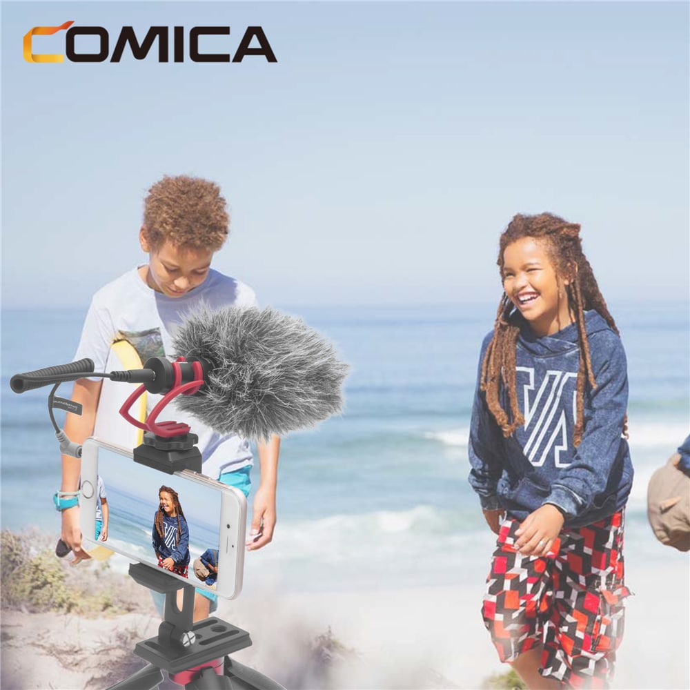 Comica CVM-VM10II richtmicrofoon voor smartphone en camera - Richtmicrofoons