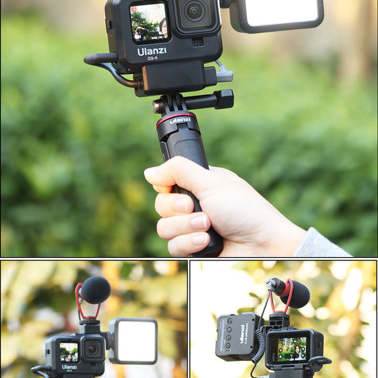 Ulanzi GoPro Hero 9,10,11,12 en 13 vlog cage kunststof G9-4