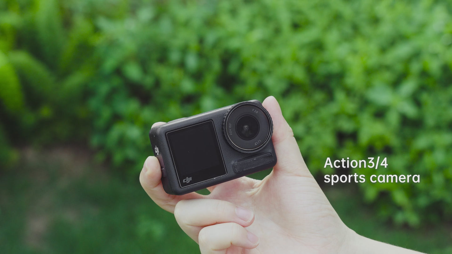 Boîtier de chargement de poche Telesin pour DJI Osmo Action 5/4/3 (3 emplacements)