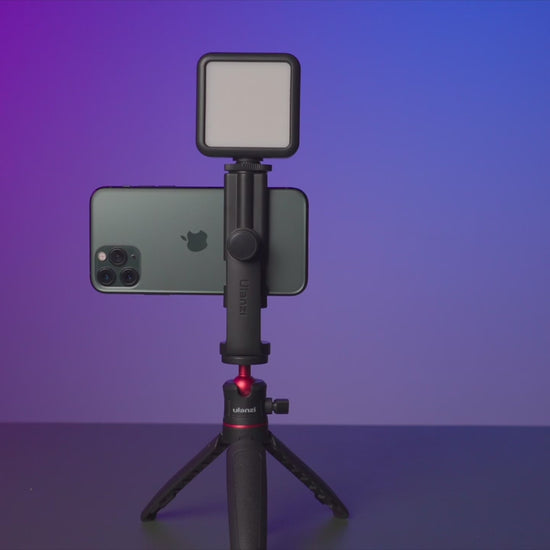 Ulanzi ST-17 360º Draaibare Telefoonhouder voor statief met Cold Shoe Mount