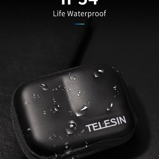 Telesin Opberghoes voor GoPro 9 / GoPro 10 / GoPro 11 / GoPro 12 - Zwart/Grijs