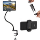 MOJOGEAR Premium flexibele telefoon- en tablethouder met tafelklem - Metaal