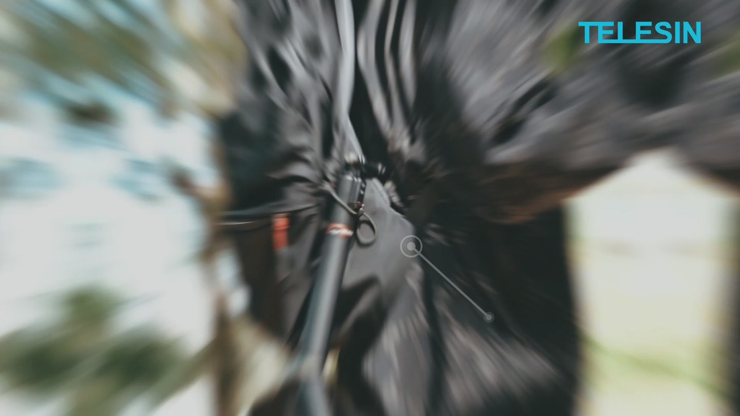 Perche à selfie Telesin extra longue pour GoPro avec télécommande