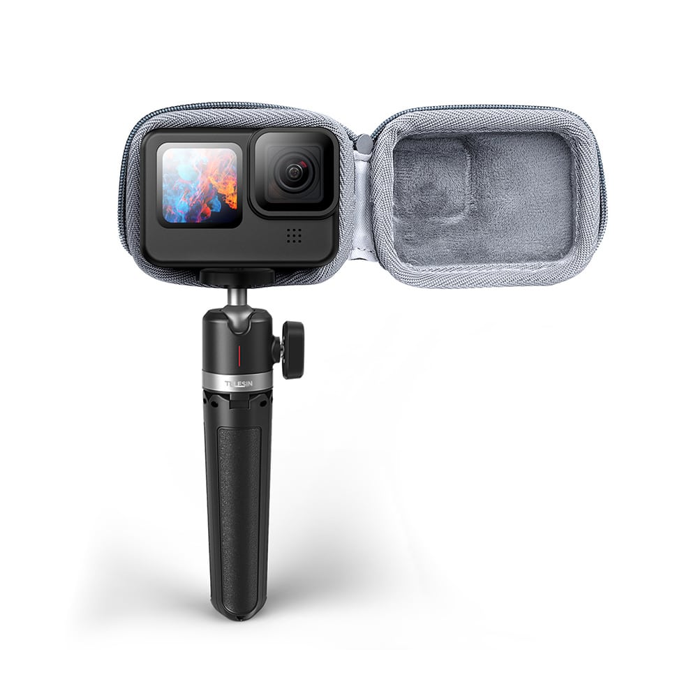 Telesin Opberghoes voor GoPro 9 / GoPro 10 / GoPro 11 / GoPro 12 - Zwart/Grijs - GoPro Cases & behuizingen