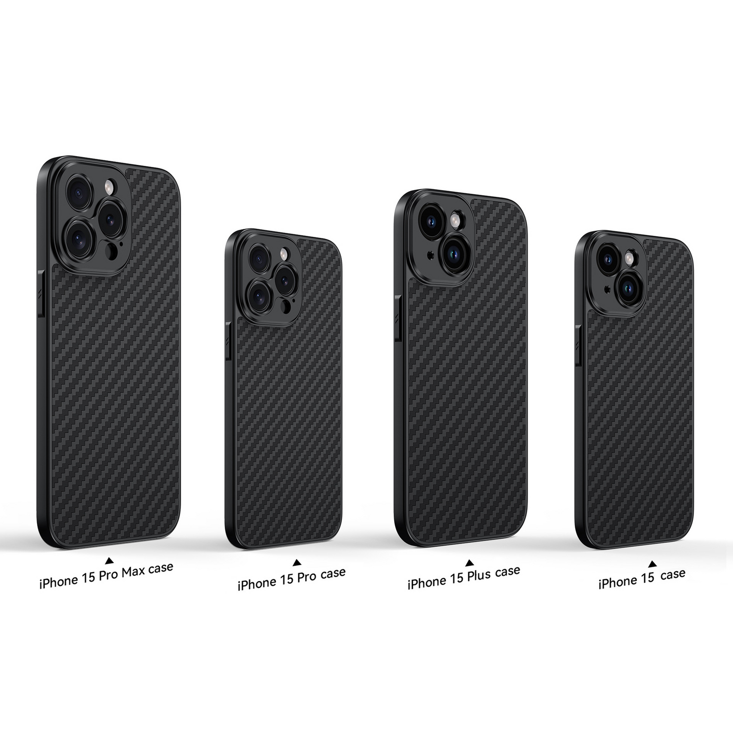 MOJOGEAR 17mm lens case voor iPhone 15 - Carbon - Overige producten