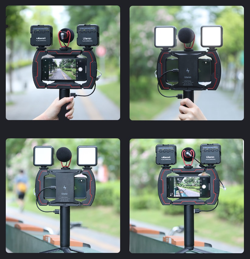 Ulanzi U-Rig Wireless Smartphone Video Rig met draadloos opladen - Video Rigs